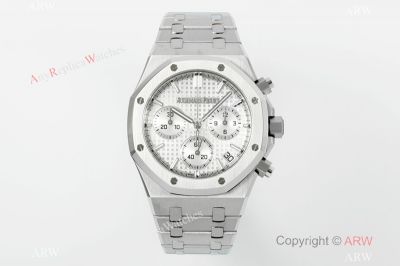 APS Factory Audemars Piguet Royal Oak 41mm Calibre 4401 Movement White Gold Face/Band Watch